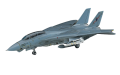 Zdjęcie główne produktu F-14A Tomcat 1:72 Hasegawa E2 (Low Visibility)