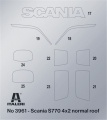 Zdjęcie dodatkowe produktu Scania S770 4x2 Normal Roof 1:24 Italeri 3961