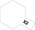 Zdjęcie dodatkowe produktu Tamiya 81002 X-2 White Farba 23ml X2 Acrylic