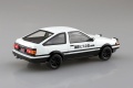 Zdjęcie dodatkowe produktu Toyota AE86 Takumi Hachiroku Initial D SNAP KIT 1:32 Aoshima 064696