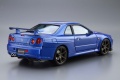 Zdjęcie dodatkowe produktu Nissan Skyline R34 GT-R V-Spec II '02 1:24 Aoshima 058589