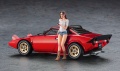 Zdjęcie dodatkowe produktu Lancia Stratos HF Stradale z figurką 1:24 Hasegawa 20543