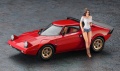 Zdjęcie dodatkowe produktu Lancia Stratos HF Stradale z figurką 1:24 Hasegawa 20543