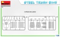 Zdjęcie dodatkowe produktu Steel Trash Bins 1:35 MiniArt 35636