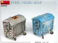 Zdjęcie dodatkowe produktu Steel Trash Bins 1:35 MiniArt 35636