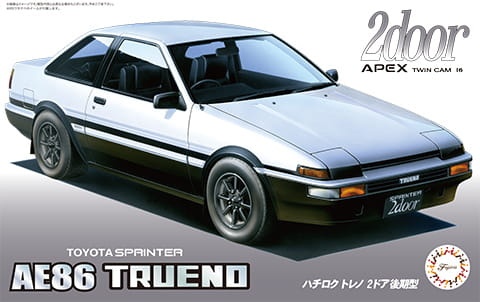 Toyota AE86 Sprinter Trueno 2door 1:24 Fujimi 046488