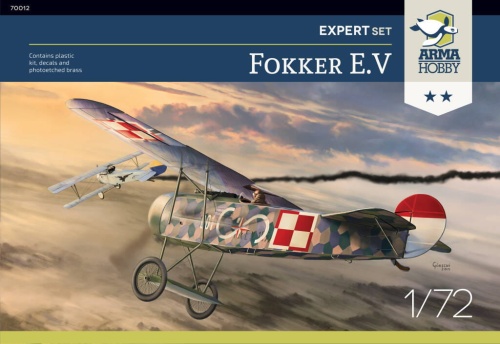 Fokker E.V Expert Set 1:72 Arma Hobby 70012