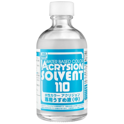 Mr. Hobby T-302 Acrysion Solvent (110ml) T302