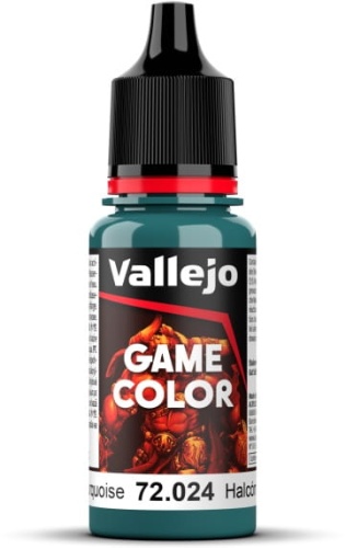 Vallejo 72024 Turquoise Game Color Farba