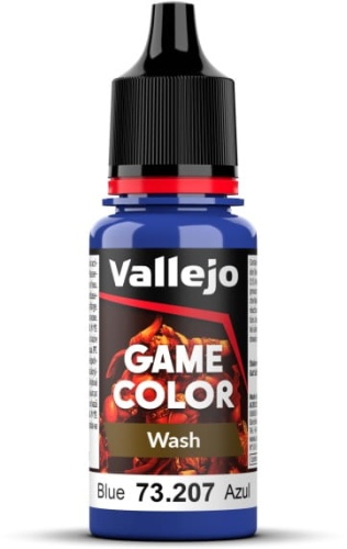 Vallejo 73207 Blue Wash Game Wash Farba