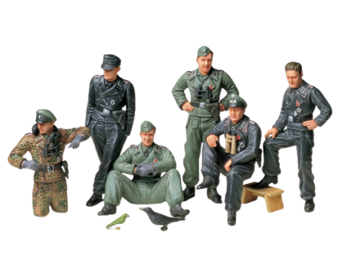German Tank Crew at Rest 1:35 Tamiya 35201