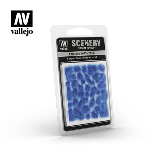 Fantasy Tuft – Blue (6mm, 35szt) Vallejo SC434