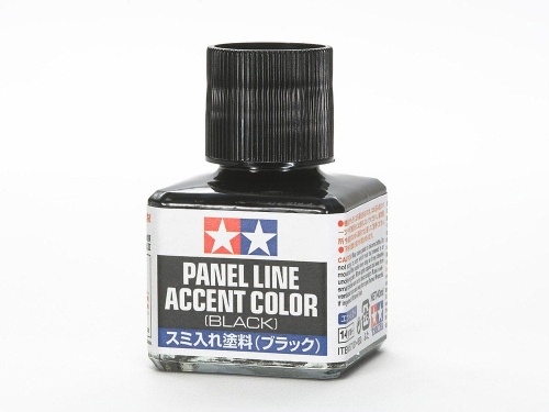 Panel Line Accent Color (Black) 40ml Tamiya 87131