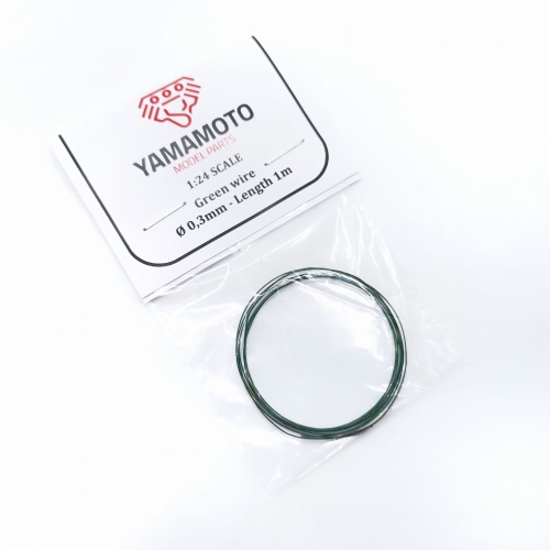 Green wire 0,3mm Length 1m Yamamoto YMPTUN84