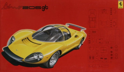 Ferrari Dino 206 GT 1:24 Fujimi 123639