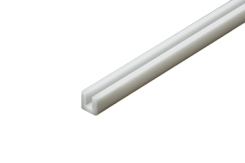 Ceownik plastikowy 3x3x3mm, gr. 1mm, dł. 40cm (5szt) Tamiya 70202
