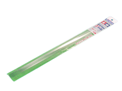 Pręt plastikowy (miękki plastik) śr. 3mm, dł. 40cm (5szt) Tamiya 70159