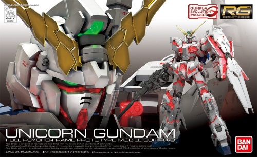 Gunpla RX-0 Unicorn Gundam RG 1:144