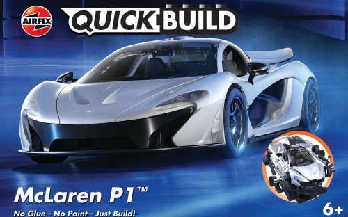 McLaren P1 - White QUICKBUILD Airfix J6028 (klocki)