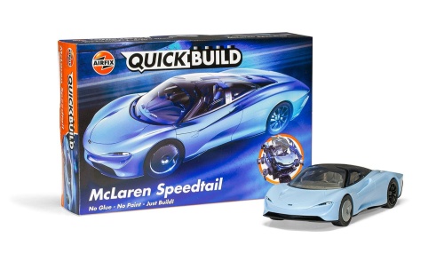 McLaren Speedtail QUICKBUILD Airfix J6052 (klocki)