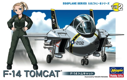F-14 Tomcat EGG PLANE Hasegawa TH2