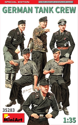 German Tank Crew. Special Edition 1:35 MiniArt 35283