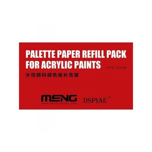 Papier (refill) do mokrej palety Meng MTS-024a