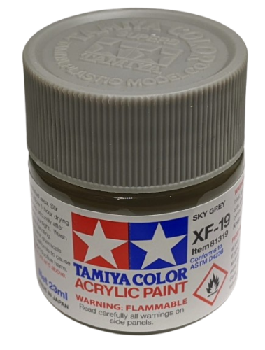 Tamiya 81319 XF-19 Sky Grey Farba 23ml XF19 Acrylic