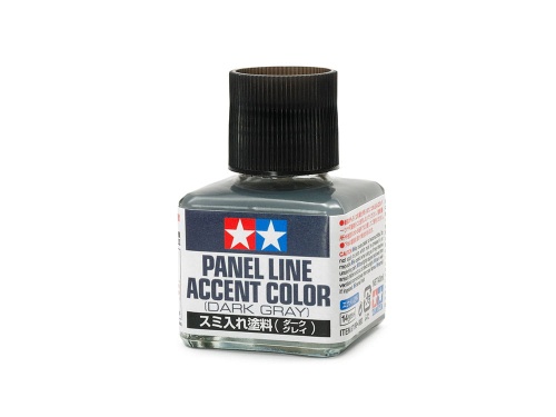 Panel Line Accent Color (Dark Grey) 40ml Tamiya 87199