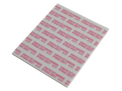 Gąbka ścierna 400 (papier ścierny) Tamiya 87147 Sanding Sponge Sheet