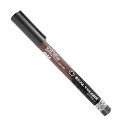 Red Brown RAL8017 Rotbraun Marker Real Color AK Interactive RCM020