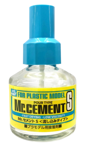 Klej z pędzelkiem do plastiku Mr. Cement S MC-129 40ml Mr. Hobby