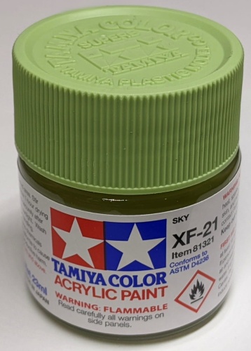 Tamiya 81321 XF-21 Sky Farba 23ml XF21 Acrylic