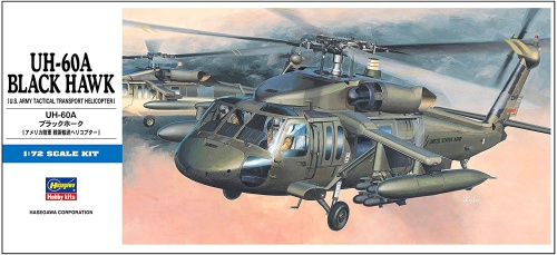 Sikorsky UH-60A Black Hawk 1:72 Hasegawa D3-00433