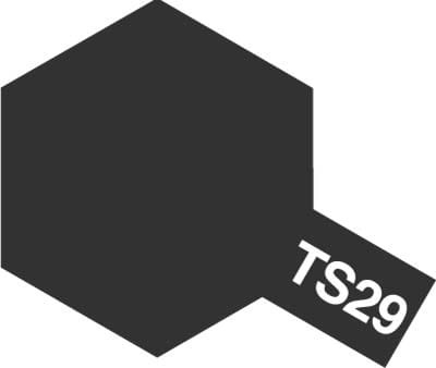 Tamiya 85029 TS-29 Semi Gloss Black Spray Farba TS29