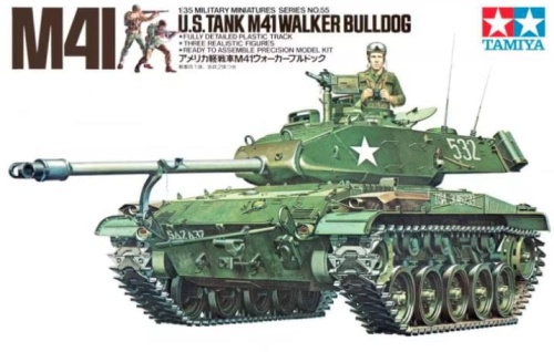 M41 Walker Bulldog Czołg U.S. 1:35 Tamiya 35055