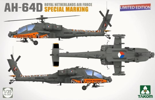 AH-64D Royal Netherlands Air Force 1:35 Takom 2609