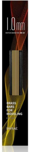 Pręt mosiężny śr. 1,0mm dł. 200mm (8szt) DSPIAE BB-10