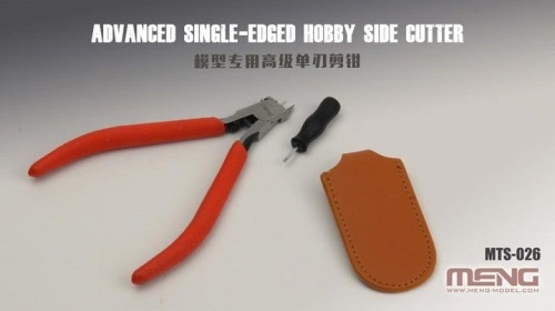 Cążki modelarskie single-edge Advanced Hobby Side Cutter Meng MTS026
