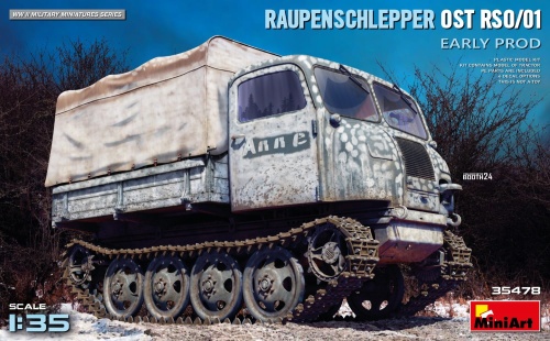 Raupenschlepper OST RSO/01. Early Prod 1:35 MiniArt 35478