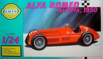 Alfa Romeo Alfetta 1950 1:24 Smer 0952