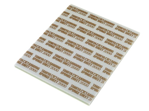Gąbka ścierna 2000 (papier ścierny) Tamiya 87170 Sanding Sponge Sheet