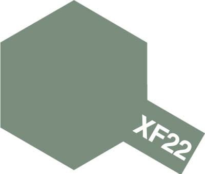 Tamiya 81722 XF-22 RLM Grey Farba 10ml Acrylic Mini XF22