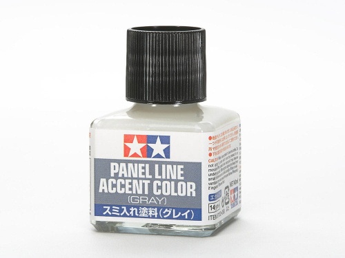 Panel Line Accent Color (Gray) 40ml Tamiya 87133