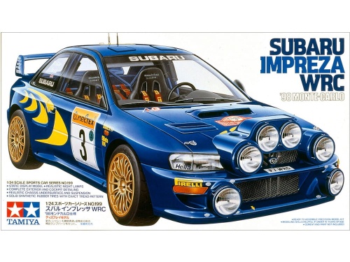 Subaru Impreza WRC '98 Monte-Carlo 1:24 Tamiya 24199