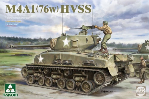 M4A1 76(w) HVSS 1:35 Takom 2205