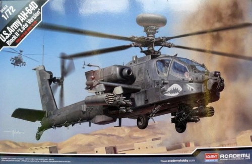 AH-64D Block II Late Ver. US Army 1:72 Academy 12551