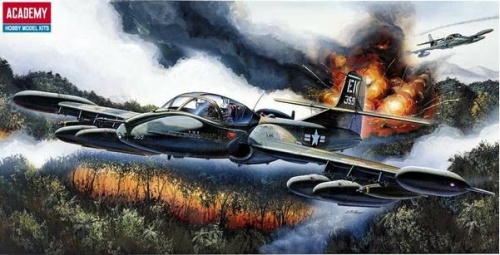 A-37B Dragonfly 1:72 Academy 12461