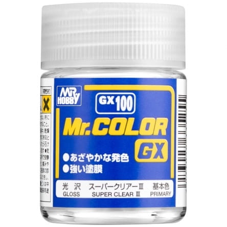 Mr. Color GX-100 Super Clear III Gloss farba 18ml GX100