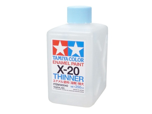 Rozcieńczalnik do emalii 250ml Tamiya 80040 X-20 Enamel Thinner X20